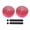 Pink, variant on Riousery Premium 1 Pair Bike Handle Grip Tape, Breathable Lightweight Anti-Slip Shock Absorption Cycling Wrap for Road & Mountain Bikes, Durable EVA Material, Includes Bar Plugs & Stickers (Pink)