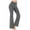S1-Dark Gray, variant on successthop Straight Leg Yoga Pants for Women Plus Size Wide Leg with Pockets Elastic Solid High Waist Business Bottoms