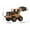 Yellow, variant on forklift Model, Alloy Engineering Vehicle Simulation Load Bulldozer Dump Truck for Children Boy Toy Car