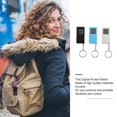 thumbnail image 4 of 3pcs Small Digital Pocket Watches with Keychain Portable Hanging Watches, 4 of 8