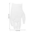 thumbnail image 2 of AURARMLET White Cotton Gloves for Jewelry Handling, 1 Pair, Perfect for Jewelry Stores and Delicate Item Care, 2 of 8