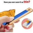 thumbnail image 3 of ZOUSSIQI Windproof USB Arc Lighter, Electric Lighter, Gold CA919-61214, 3 of 7