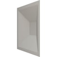 thumbnail image 4 of Ekena Millwork 11 7/8"W x 11 7/8"H Diane EnduraWall Decorative 3D Wall Panel, Universal Aged Metallic Weathered Steel (Covers 0.98 Sq. Ft.), 4 of 6