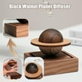 thumbnail image 2 of Wooden Essential Oil Diffuser - Walnut Aroma Therapy for Home, Office, Car, Yoga Hall, Passive Diffuser for Desk Table Decor, 2 of 5