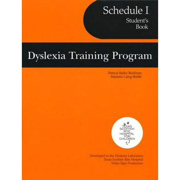 Dyslexia Training Program Schedule 1, Student (Homeschool  Edition)