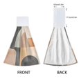 thumbnail image 3 of Yayeee Kitchen Hanging Hand Towels Set of 2 with Loop Bathroom Absorbent Tie Towel, Abstract Shapes, 3 of 7
