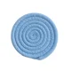 thumbnail image 1 of Nvzi Juego de 4 posavasos de algodón resistentes al calor para proteger la mesa, de 4,33 pulgadas, color azul., 1 of 5