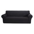 thumbnail image 1 of Funda de sofá elástica, funda de sofá elástica, antideslizante, funda de sillón, protección de muebles, funda de sofá + de cojín de asiento Negro BLESIY Funda elástica Sofá Sofá, 1 of 6