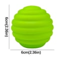 thumbnail image 2 of Uklsqma Balle Jouet d'Eau Extérieure pour / Réutilisable 6 cm Balle de Combat d'Eau de Décompression / Injection d'Eau Automatique et Recyclage / Jouet Éclaboussures Durable pour Jeu Extérieur / Fosse à Eau Recyclable Sécuritaire, 2 of 3