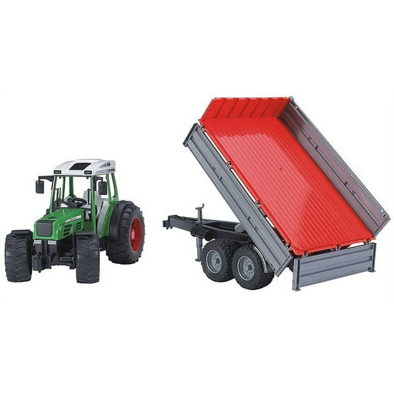 Bruder 02104 Fendt 209 S w/ Dumping Trailer