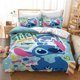 thumbnail image 1 of 3D Disney Home Lilo and Stitch Bedding Set Quilt Cover Twin Bedroom Decor for Kids Boy Girl Queen King Size Bedding SetUS-Full Gao Jinjia LED, 1 of 2