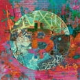 thumbnail image 2 of Orlov, Irena 20x20 Black Ornate Wood Framed with Double Matting Museum Art Print Titled - Bitcoin Coin Art II, 2 of 4