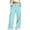 EC03_Light Blue, variant on Resicozy Women's Cargo Sweatpants High Waisted Wide Leg Pants Athletic Casual Baggy Sweat Drawstring Pants with Pockets Black S