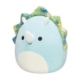 thumbnail image 3 of Squishmallows Official 7.5 inch Malik the Blue Triceratops - Child's Ultra Soft Stuffed Plush Toy, 3 of 6