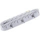 thumbnail image 2 of Cinta métrica suave de doble escala, regla flexible para coser y adelgazar, medición corporal médica, costura, manualidades, regla de vinilo con escala en centímetros en el reverso, 60, 2 of 7