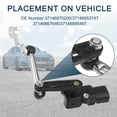 thumbnail image 3 of Sensor de nivel de altura de suspensión de aire Unique Bargains para BMW I3 No.37146870200 Sensor de nivel de altura delantero derecho, 3 of 7