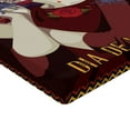 thumbnail image 2 of Ambesonne Day of Dead Fitted Sheet, Spanish Art, Twin Size, Burgundy, 2 of 3