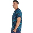 thumbnail image 7 of Tooniforms Scrubs Top For Women V-Neck Print TF730, 7 of 7