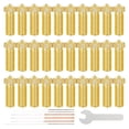 thumbnail image 1 of Piezas de impresora 3D Boquilla extrusora Boquillas de latón cobre Hotend Volcano 30PCS 0.2 / 0.3 / Meterk 30 pcs de boquillas de volcán + agujas, 1 of 7