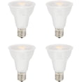 thumbnail image 1 of Ampoule Spot LED R14 Dimmable Shiqi 5W Type R 450 Lumens Mini Réflecteur Ampoule Base Intermédiaire E17 Utilisée pour Lecture Lampe de Placard Lampe de Bureau (3000K-4 Pack), 1 of 4