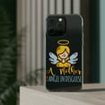 thumbnail image 3 of DistinctInk Clear Hybrid Case for Apple iPhone 15 Pro (6.1" Screen) - Mother Is Angel In Disguise - Shockproof Protection, 3 of 9