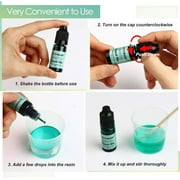 LETS RESIN 16 ColorConcentrated Liquid Epoxy Resin Dye, Colorant for Resin Coloring, Resin Jewelry, Resin Art Crafts DIY Making (Each 0.35oz)