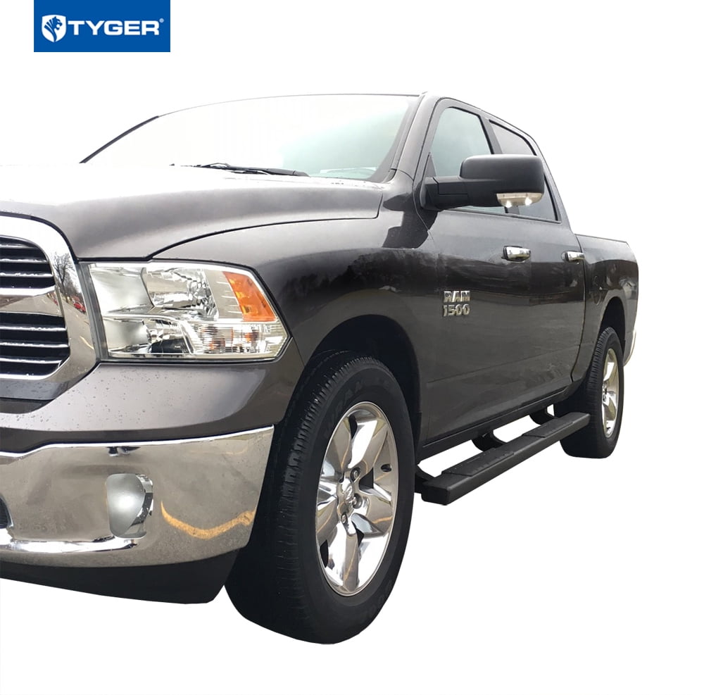Details about  / TYGER RISER For 19-21 Ram Crew Cab 4inch Stainless Steel Side Step Nerf Bar