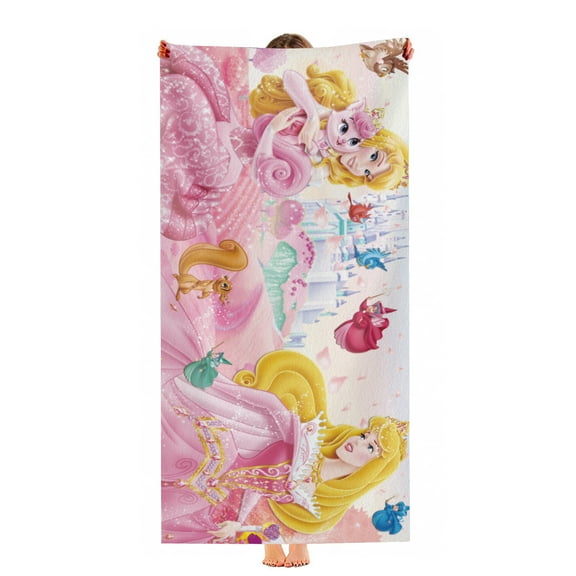 Aurora Beach Towel Gift for Women Girls Boys Teenager 30"x60" Quick Drying Microfiber