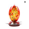 thumbnail image 3 of CAROOTU Hummingbird Feeders for Outdoors Stained Glass Leakproof Birds Feeder Hummingbird Feeder, 3 of 7