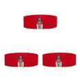 thumbnail image 2 of ZheElen Ceinture Ajustable Style ple Confortable avec Boucles Manteau Multicolore Ornements Saint-Valentin Rouge 3Ensemble, 2 of 6