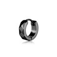 thumbnail image 1 of Pendientes de moda de acero inoxidable y titanio con forma de flor redonda, 1 of 6