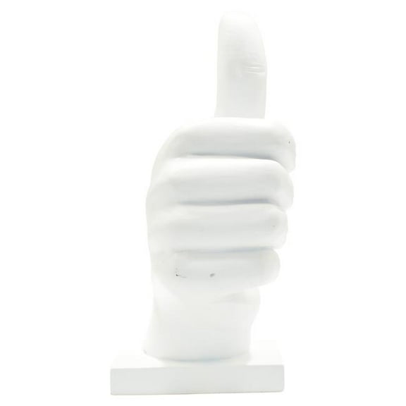 Adam & Friends Thumbs Up Sculpture | White