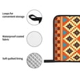 thumbnail image 5 of ZICANCN Oven Mitts and Pot Holders Sets, Retro Tribe Aztec Geometry Baking Sets Kitchen Heat Resistant 4 Pieces, 5 of 8