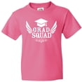 thumbnail image 3 of Inktastic Grad Squad with Graduation Cap and Wings Youth T-Shirt, 3 of 5