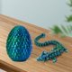 thumbnail image 1 of Juego de huevos de dragón perfecl Juguete de decoración para el hogar Figura de dragón coleccionable Material PLA, 1 of 8