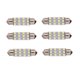 thumbnail image 5 of 6 Piezas de Bombillas de Interior de Autos Pilas SMD de Potencia 3528 Luz de Guantera Trabajo de 50000 tiempo de tiempo de tiempo de de 42mm Yotijar Bombilla de luz LED, 5 of 5