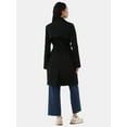 thumbnail image 4 of Time and Tru Double Breasted Trench Coat, Women's and Women’s Plus, 4 of 4