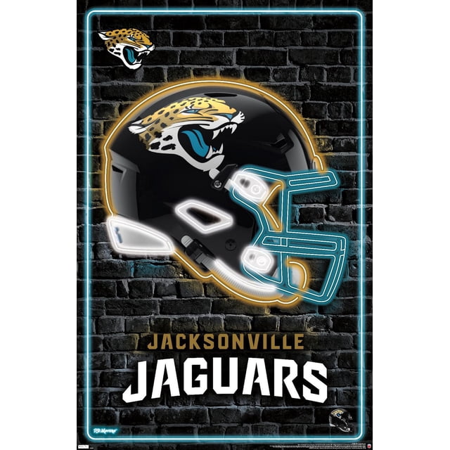 Casque NFL Jacksonville Jaguars - Neon 23