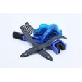 thumbnail image 3 of Bicycle Chain Cleaner, Detailing Kit With Stiff Tire Brush For Easy Chain Maintenance, Multi-purpose Bike Cleaning Tools, Suitable For All Types Of Bicycle Chains (Blue/Black), 3 of 5