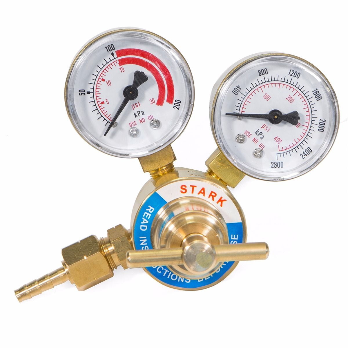 XtremepowerUS Welding Gas Welder Oxygen Acetylene Gauge Regulator