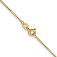 thumbnail image 4 of Auriga Fine Jewelry 14K Yellow Gold 0.8mm Box Chain Necklace 24inch for Women, 4 of 5
