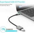 thumbnail image 2 of USB-C USB 3.0 Adapter Compatible with Samsung Galaxy Note 20/Ultra/Edge/5G/Note20 OTG Type-C/PD Male USB 3.0 Female Converter. (5Gbps), 2 of 5