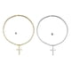 thumbnail image 3 of Qarigey Collares brillantes de aleación con circonita, opción de regalo y lisa, cadena de tenis de plata Accesorio para el cabello plata, 3 of 6