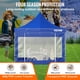 thumbnail image 3 of VEVOR Carpa desplegable con dosel, 10 x 10 pies, carpa para patio al aire libre con paredes laterales extraíbles y bolsa con ruedas, refugio instantáneo impermeable resistente a los rayos UV para fies, 3 of 9