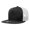Black/white, variant on 1040 5 Panel High Profile Structured Cotton Blend Trucker-Navy/White/Navy