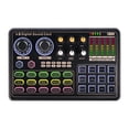 thumbnail image 4 of Tarjeta de sonido con efectos de sonido, Control de volumen, Plug & Play, tablero mezclador de Audio de bajo ruido, cambiador de voz para, 4 of 9