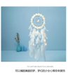 thumbnail image 5 of El atrapasueños tiene leds instalados ahuecados Exquisita pluma atrapasueños plumas blancas atrapasueños decoración colgante de pared para dormitorio Weddin Feliz Sencillez, 5 of 5