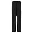 thumbnail image 4 of Adaptive Casual Pants for Women with Easy On Off Closure and Side Pockets Ideal for Limited Mobility and Post-Recovery Activities Pants for Relax Fit,Color:Black,Size:M, 4 of 9