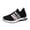 Black, variant on Breathable Flat Shoes With Decorative Cord Detailing for Everyday Outdoor Activity Casual Ons Women Comfortable -on Walking Footwear