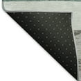 thumbnail image 5 of Addison Rugs Mayfield Premium Machine Washable Transitional Stripes Teal Rectangle Rug, 8' X 10' Machine Washable Transitional Stripes Teal Oversized Sherpa Throw Blanket, 5 of 7